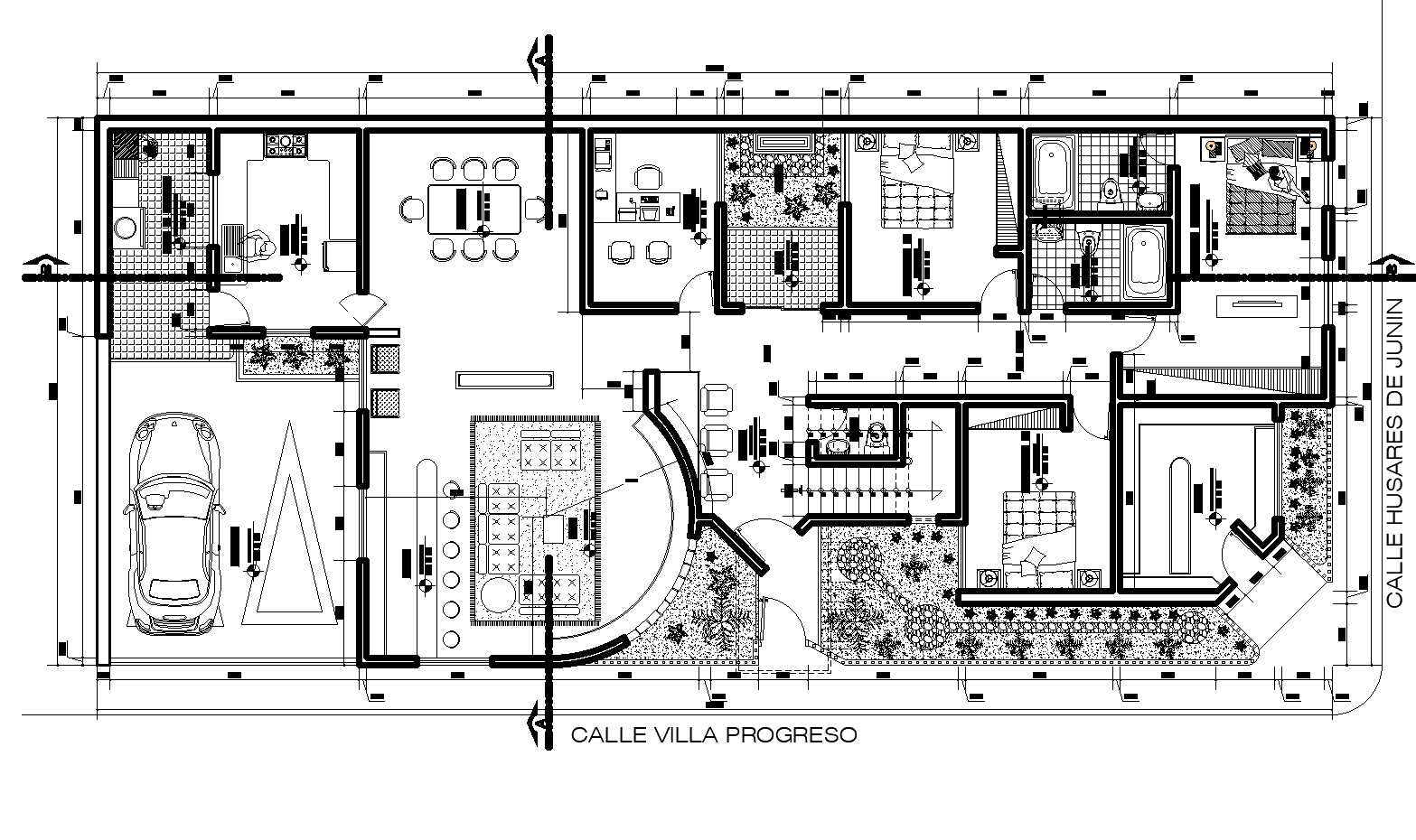 Floor plan detail dwg file.