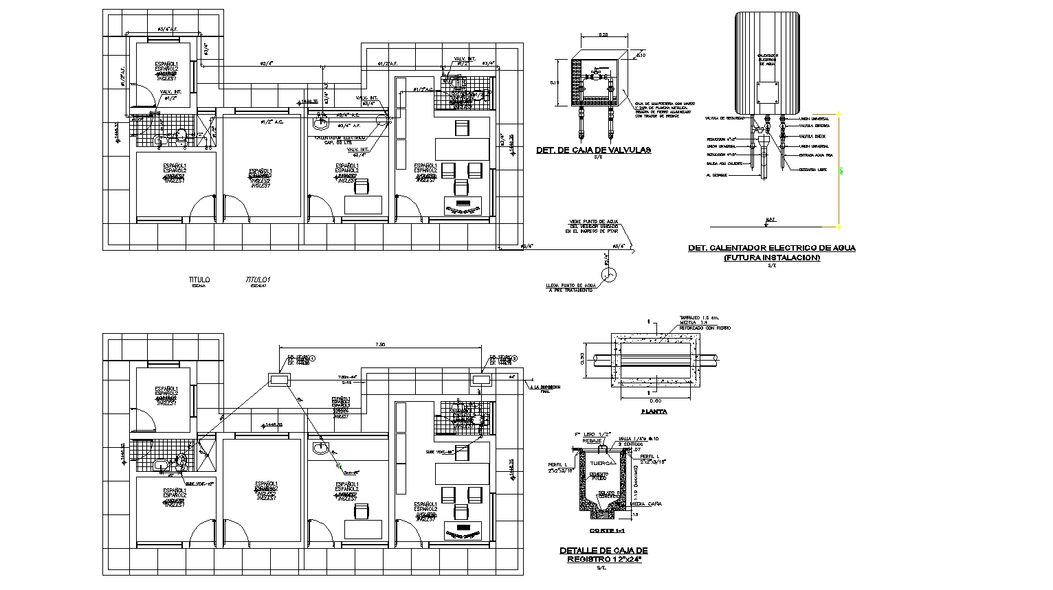 Office Building Plans In AutoCAD File