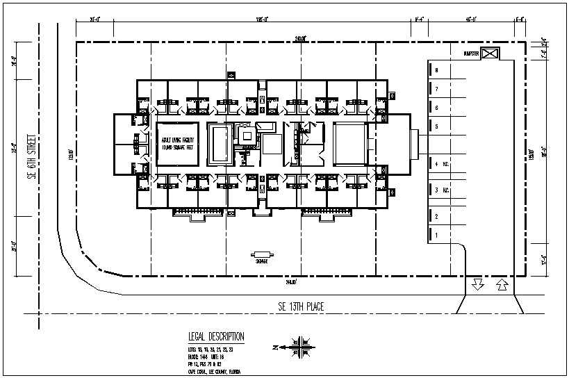 Floor plan of different house block dwg file