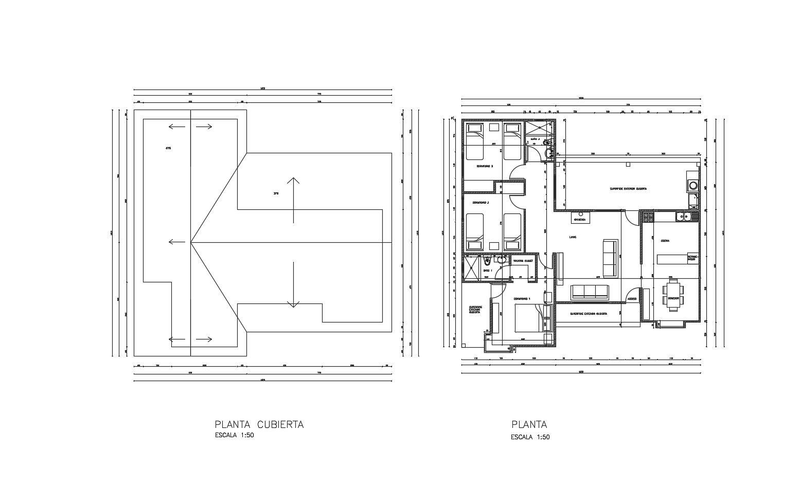 Floor plan of house 12.70mtr x 12.10mtr with detail dimension in AutoCAD
