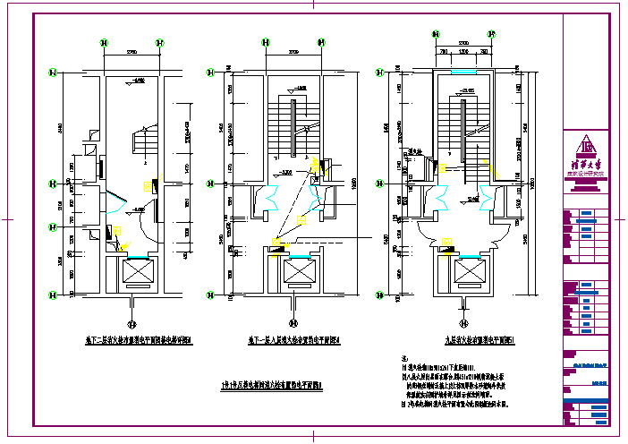 Flooring Lift Fire Hydrant layout Detail