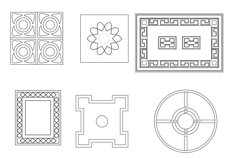 Flooring Carpet Drawing Free CAD Blocks DWG File