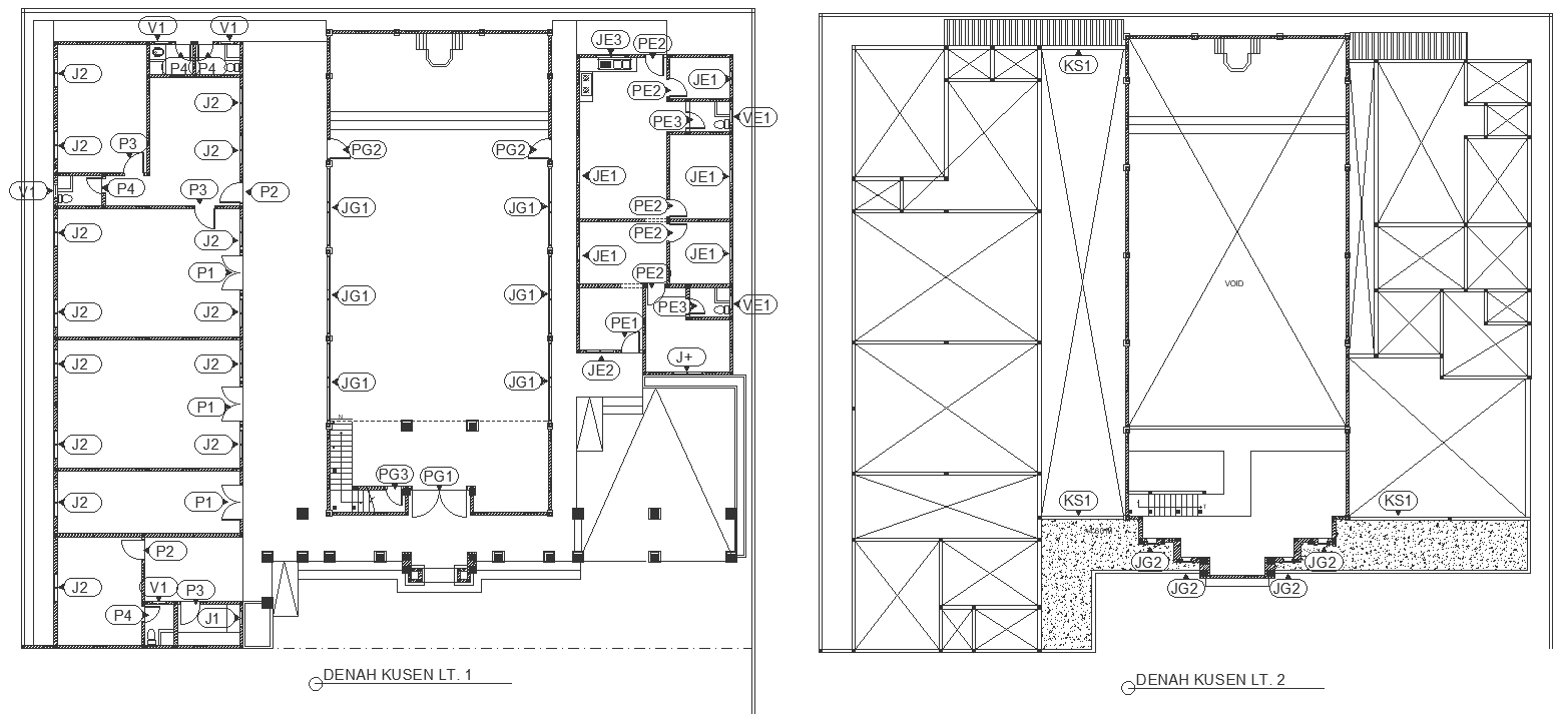 Floor plan detailed drawing for church DWG autoCAD drawing