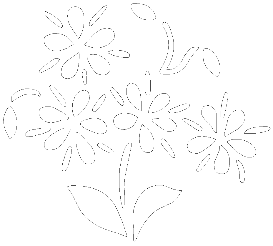 Flora and fauna pantograph DWG AutoCAD file