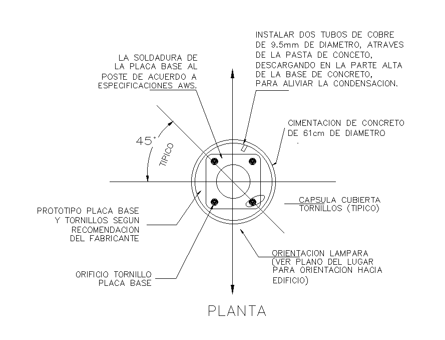Footing detail drawing defined in this AutoCAD file. Download this 2d AutoCAD drawing file.