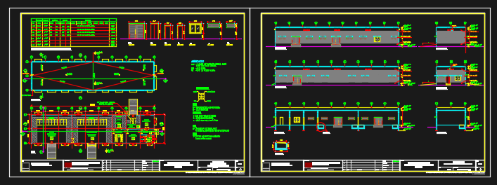 Forensic Science laboratory Sub Station Plan section Elevation & Door window Detail