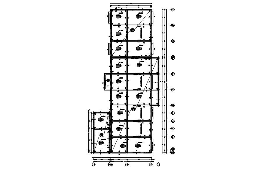 Form work construction planning design and all section design in AutoCAD 2D drawing, CAD file, dwg file