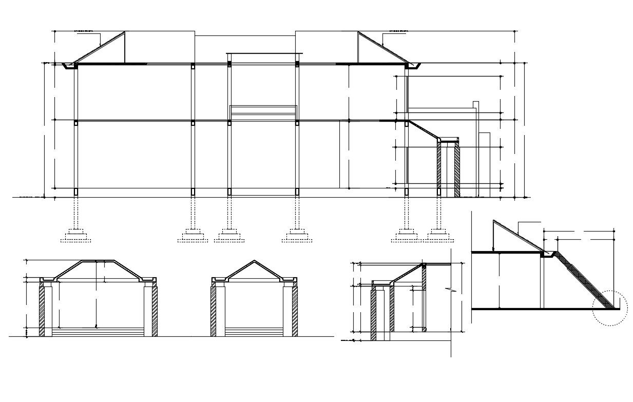 Foundation And Walls DWG File
