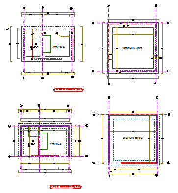 Social Housing Foundation and Surplus Plan for CAD Use in DWG Drawing File