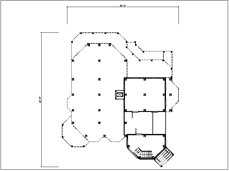 Foundation plan detail dwg file
