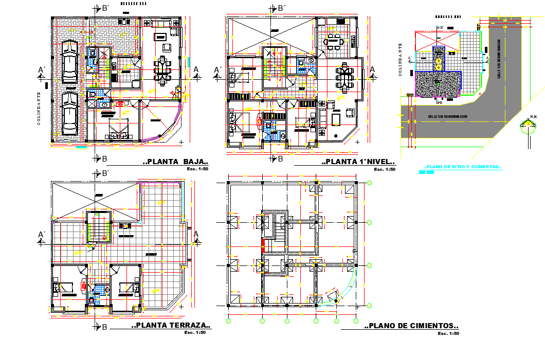 Foundation plan to working layout file