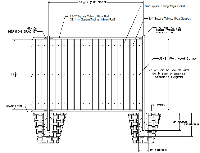 Foundation steel plan detail dwg file