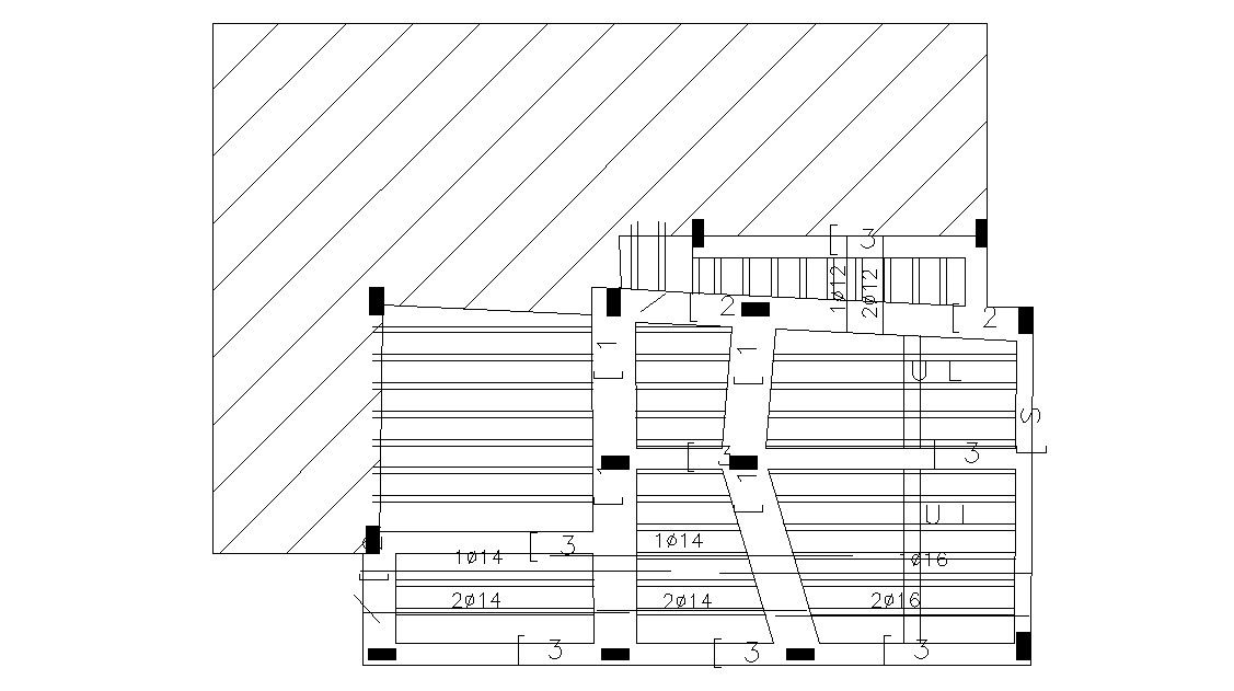 Foundation Layout AutoCAD Free File 