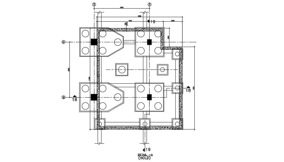 Foundation detail. Download cad drawing file | CADBULL