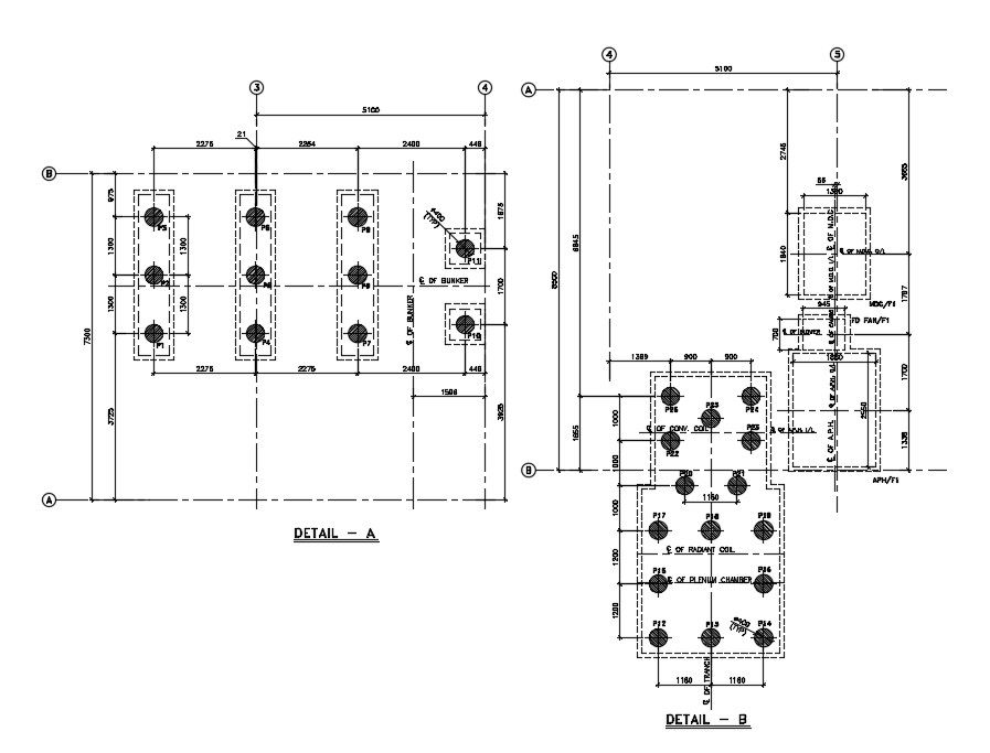 Foundation detail drawing. Download cad autocad file | CADBULL