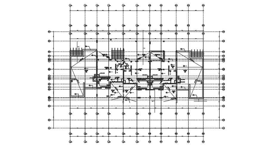 Foundation plan layout.