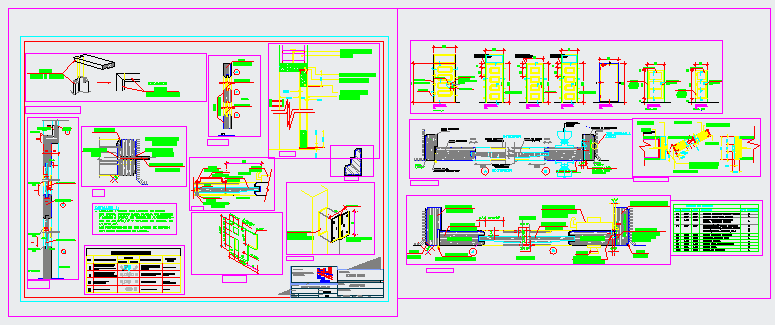 Frame work design drawing