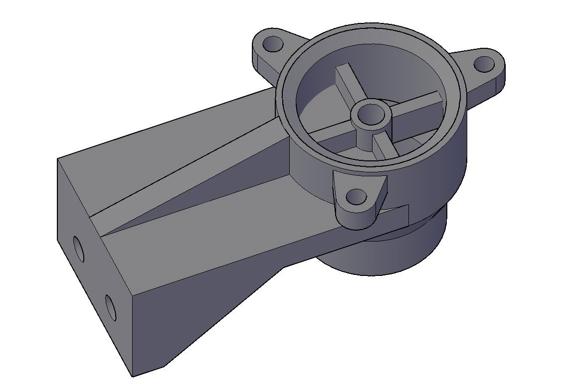 Explore 3D Mechanical Machine CAD Design in AutoCAD Drawing File