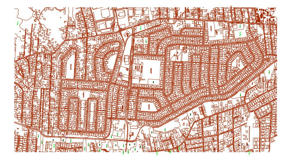 Free Download City Development Plan AutoCAD File 