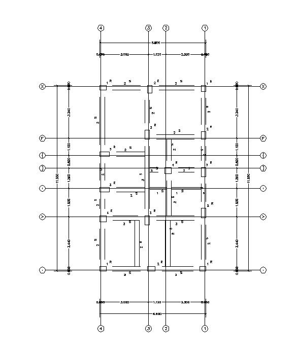 Free Download Foundation Footing Drawings AutoCAD File