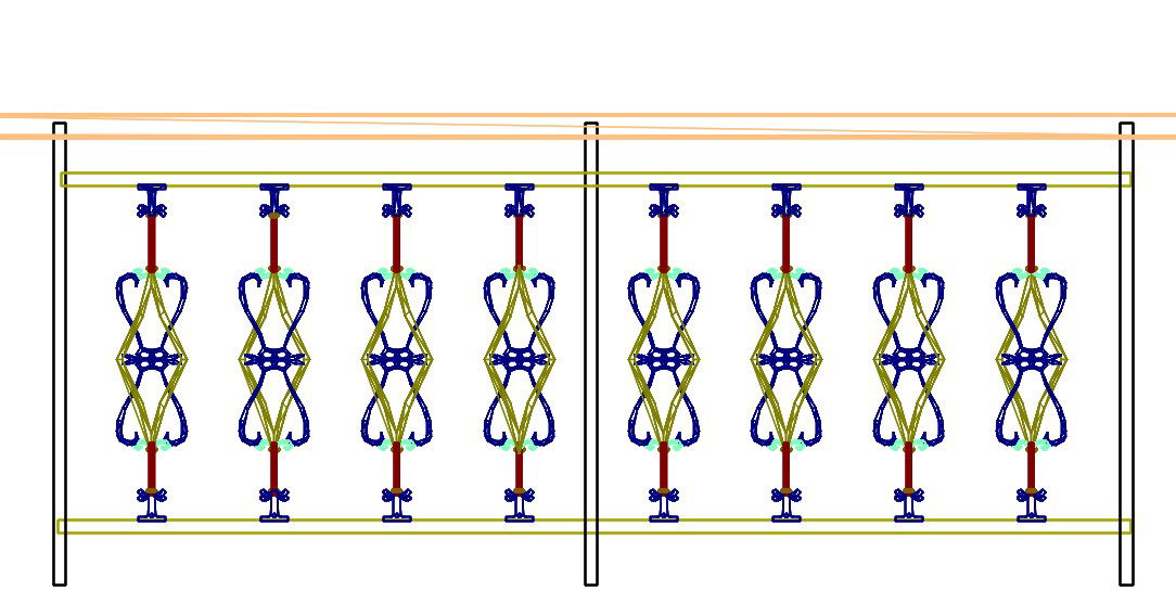 Free Download Railing Wall CAD Blocks