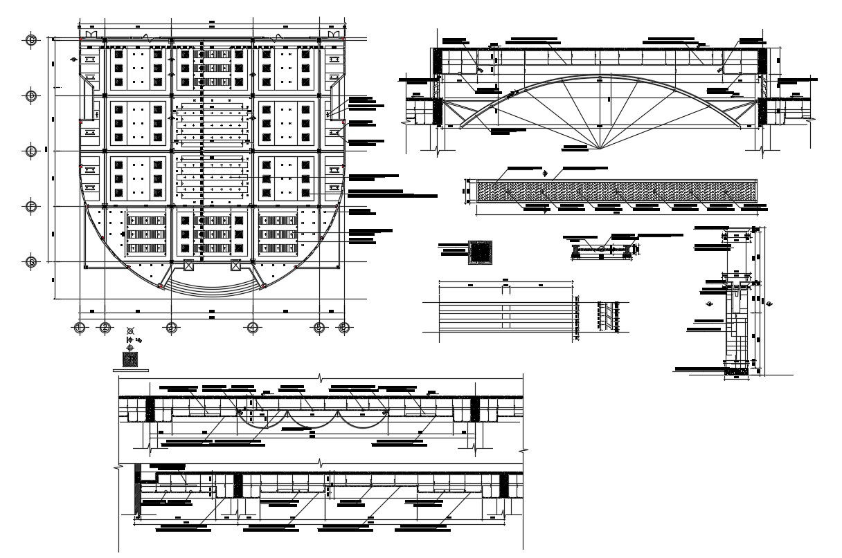 Free Download Roof Shade Design CAD Plan