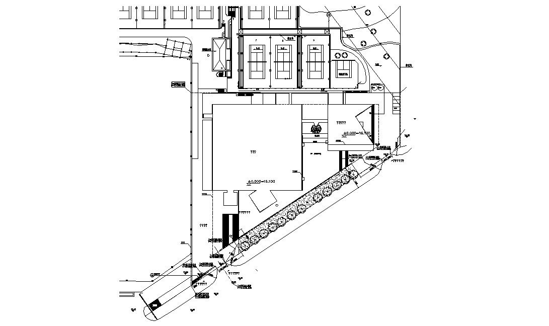 Free Download Sport Center Layout Plan CAD File