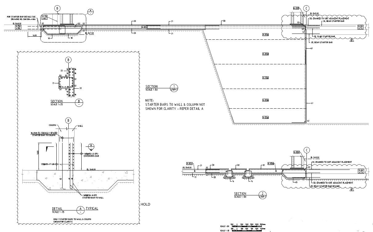 Free Download Steel Column RCC Wall Connection Design PDF File