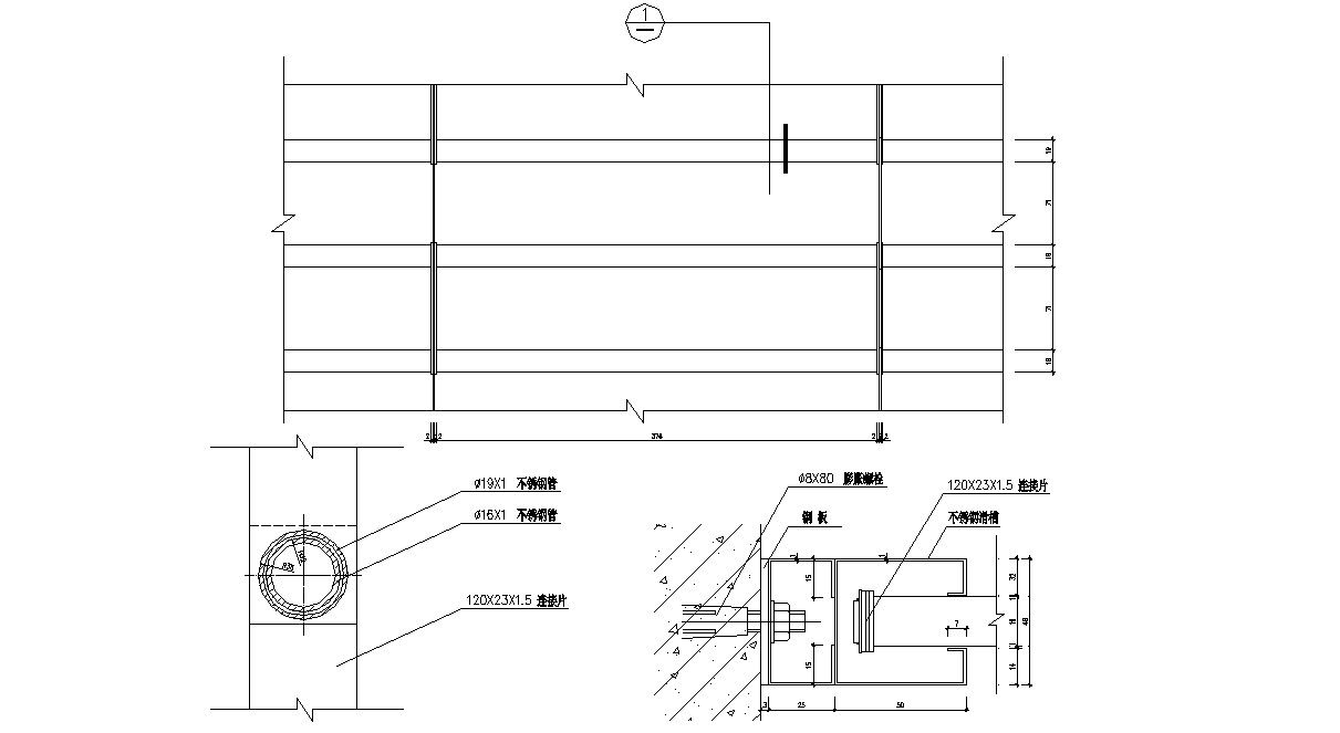 Free Download Steel Structure Plan and Section CAD Drawing