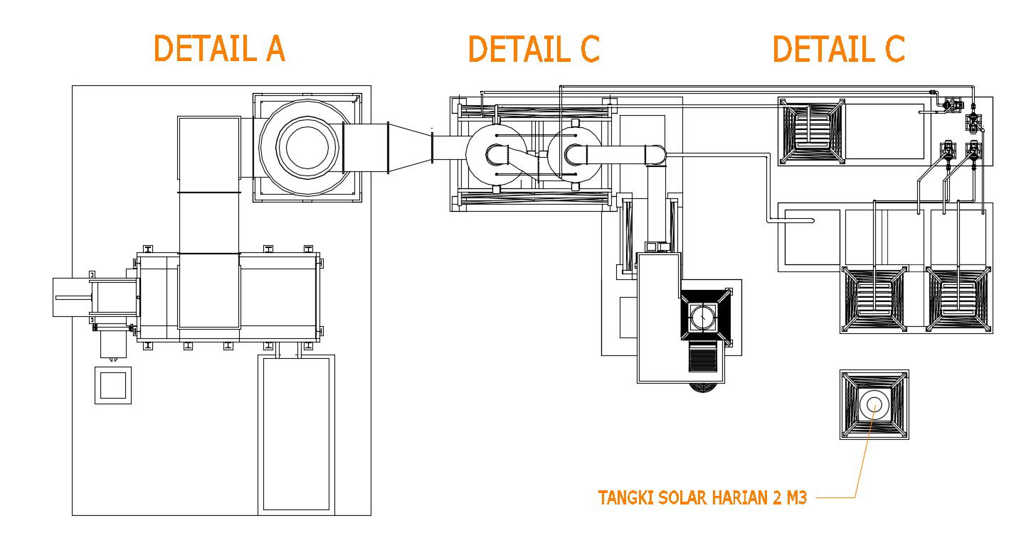 Free Download The Machine Design Of Solar Treatment AutoCAD File