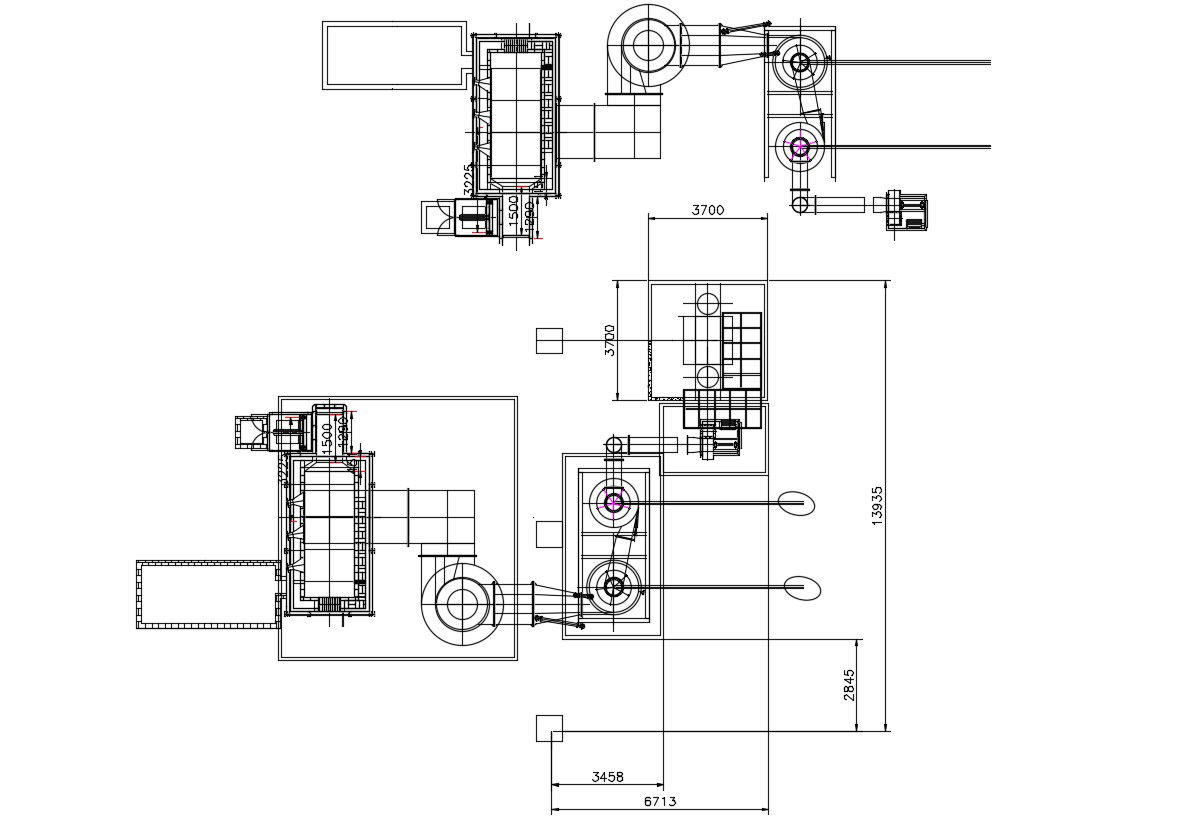 Free Download The Solar Machine Fixing Design AutoCAD File