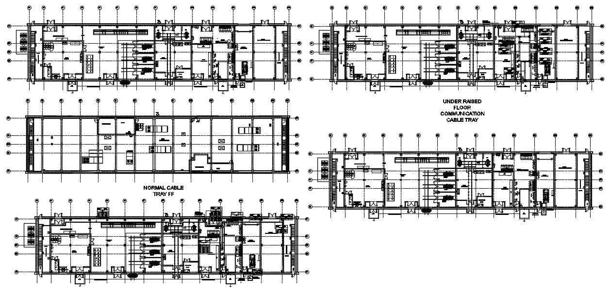 Free download Electrical control panel wiring CAD drawing