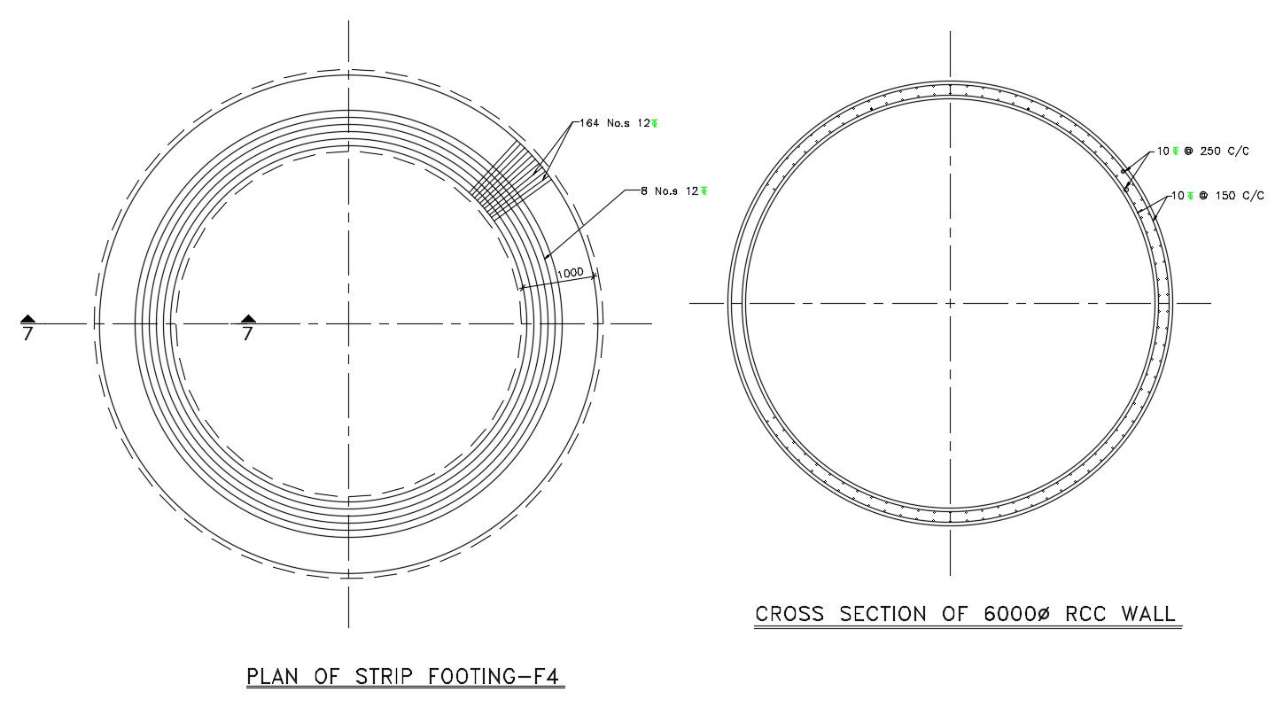 Free Download Water Tank Plan Plan CAD Drawing DWG File