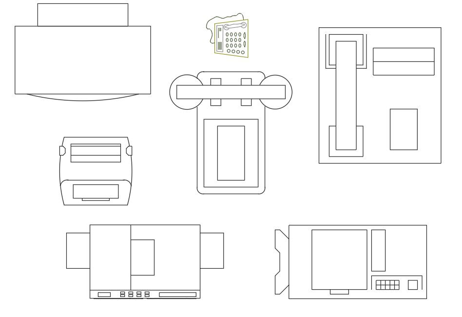 Free Electrical CAD Blocks Drawing DWG File