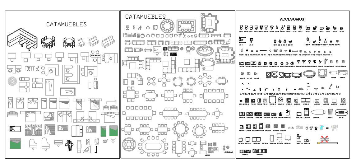 Furniture Block Design