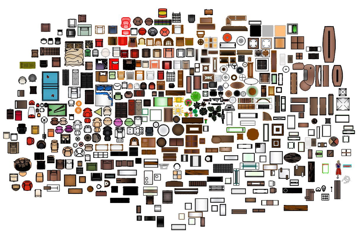 Furniture Cad Block