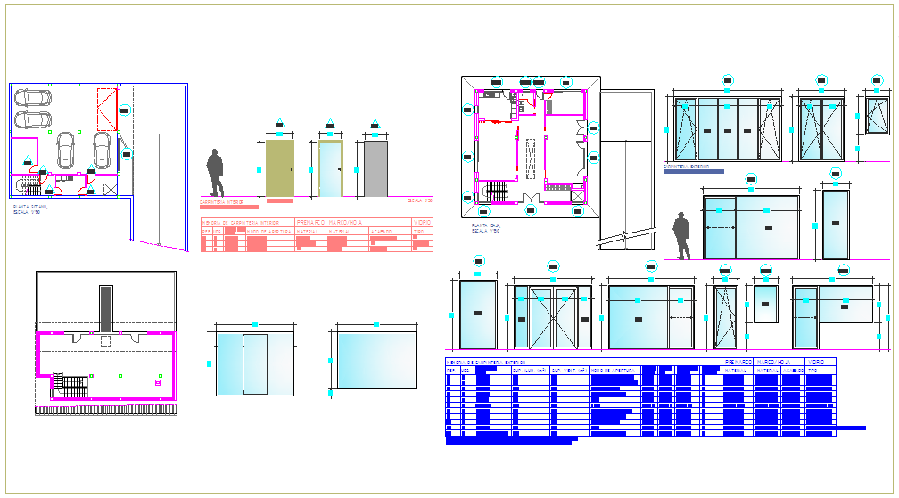 Furniture Lay-out design for single family