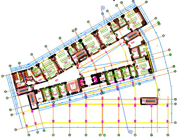 Furniture layout dwg file