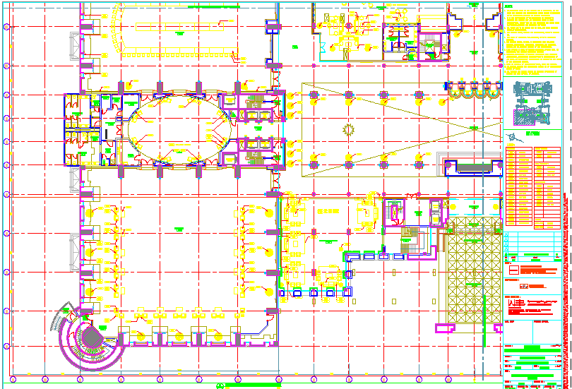 Furniture layout of a space