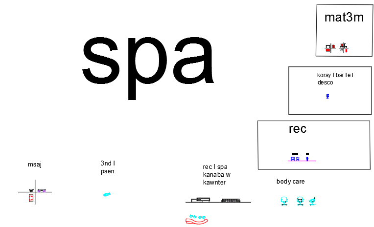 Furniture Mashro Layout Plan Showing Detailed Furniture Arrangement