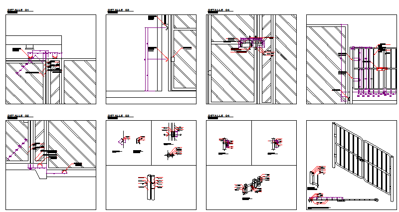 Furniture sectional details