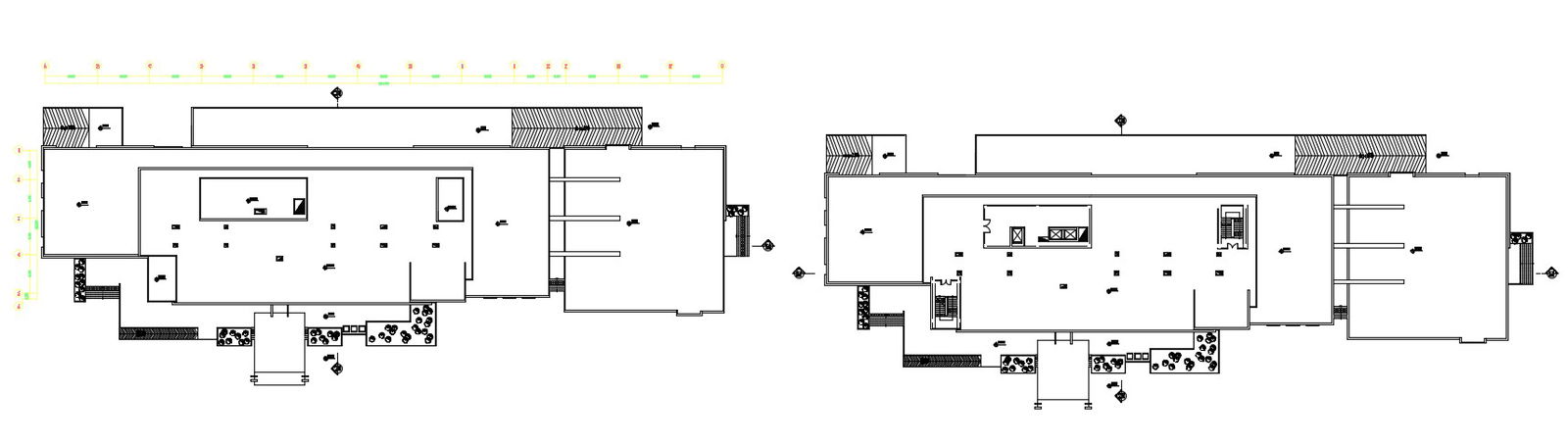G+5 hotel building design dwg file