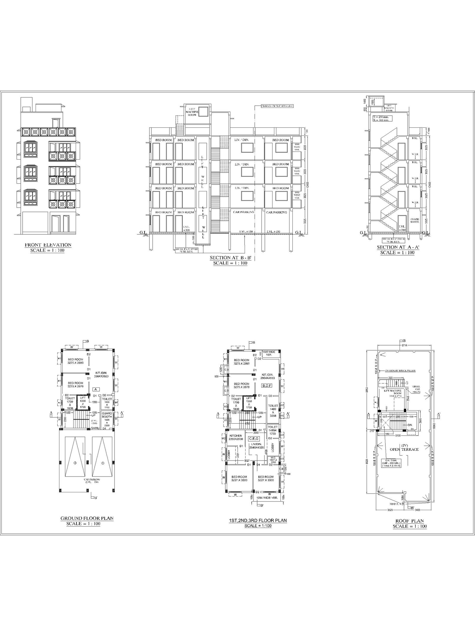 G+III RESIDENTIAL BUILDING