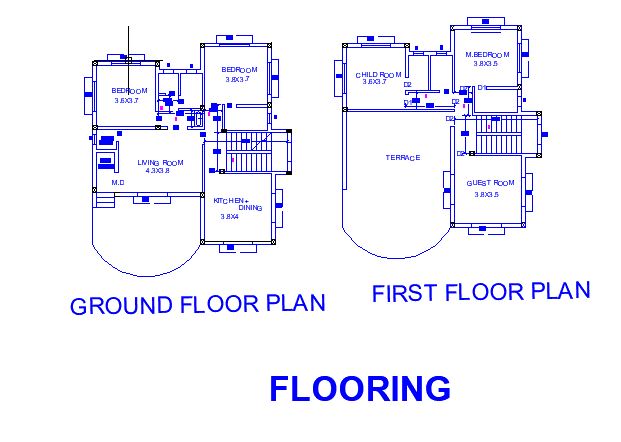 G+1 Flooring Layout