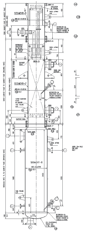 GAS Pipeline Layout Design AutoCAD DWG