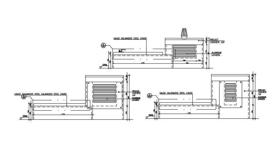 GRC Frame Elevation.
