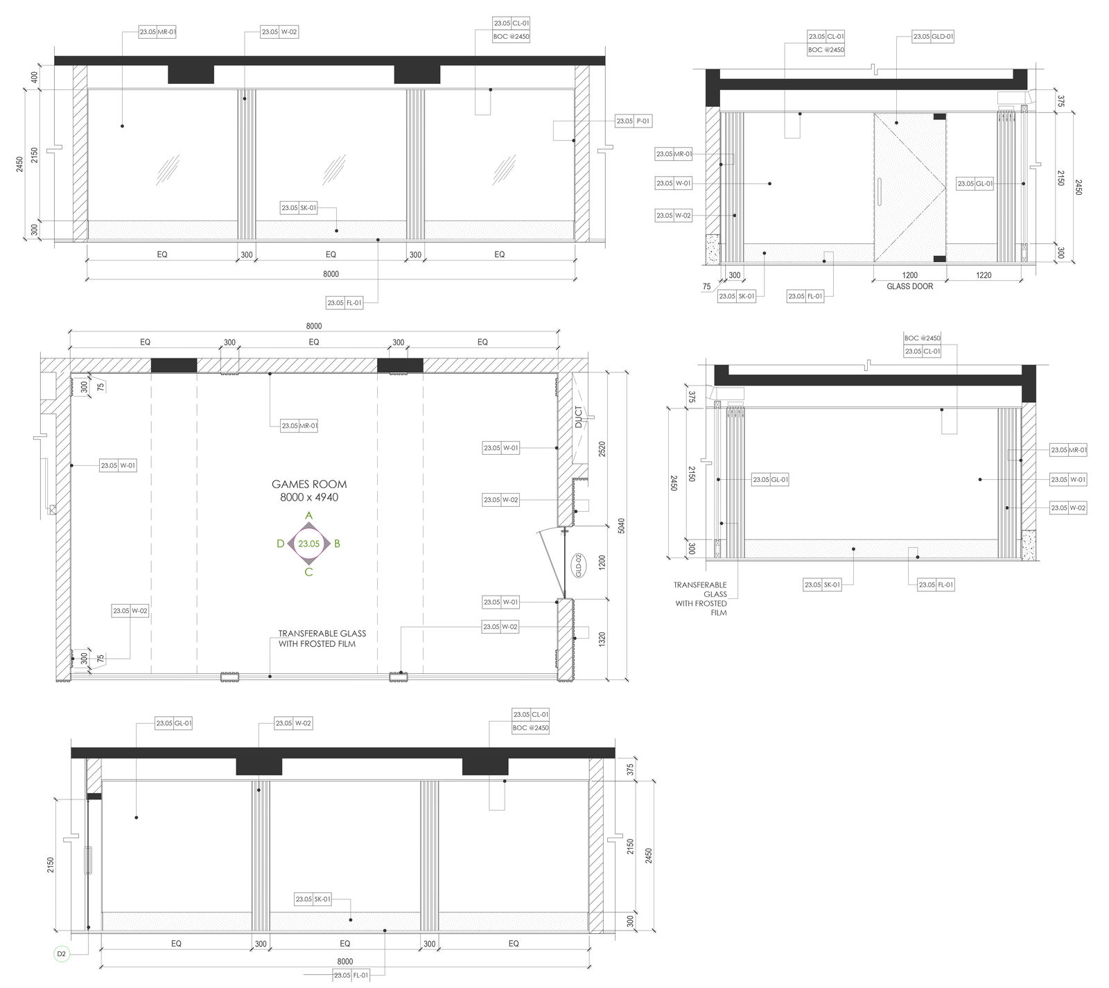 Games room details with plan and elevation dwg autocad drawing .
