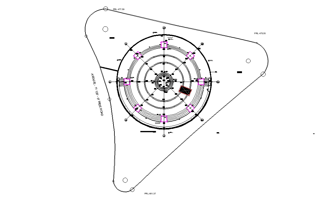 Garden Planter Plan AutoCAD Drawing Free Download DWG File