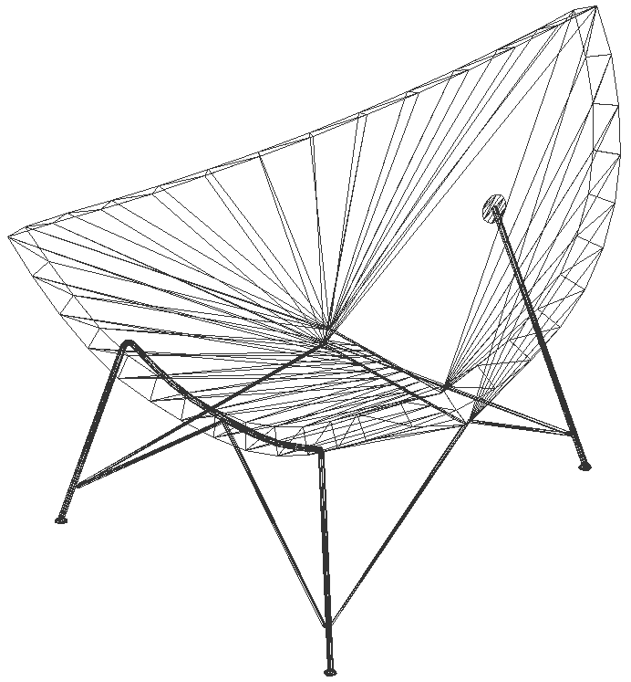 Garden relaxing chair design for cafe dxf autocad drawing .