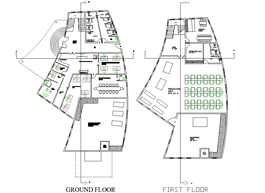 Garment factory plan detail